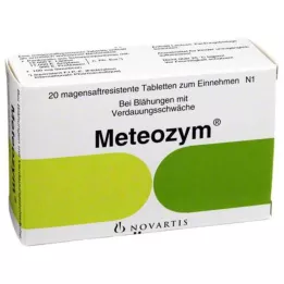 METEOZYM Film -gecoate tablets, 20 st