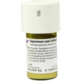 EQUISETUM CUM Zwavel Tostum D 4 Trituration, 20 g