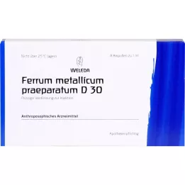 Ferrum Metallicum Praeparatum D 30 Ampullen, 8x1 ml