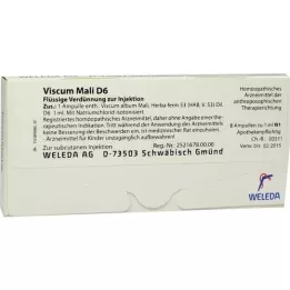 VISCUM MALI D 6 ampullen, 8x1 ml