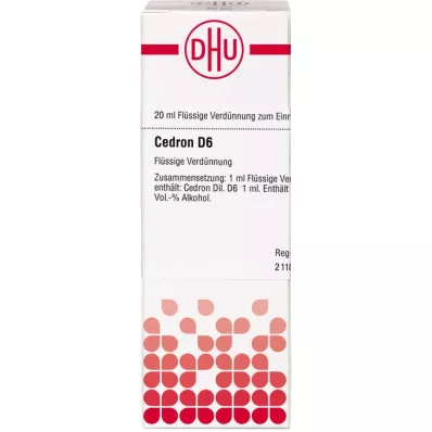 CEDRON D 6 Verdunning, 20 ml