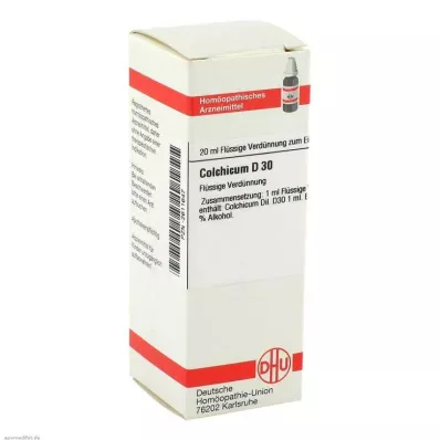 COLCHICUM D 30 Verdunning, 20 ml COLCHICUM D 30 Verdunning, 20 ml