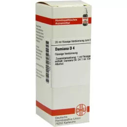 Damiana D 4 Verdunning, 20 ml