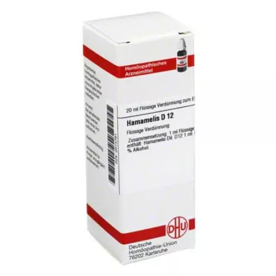HAMAMELIS D 12 Verdunning, 20 ml HAMAMELIS D 12 Verdunning, 20 ml