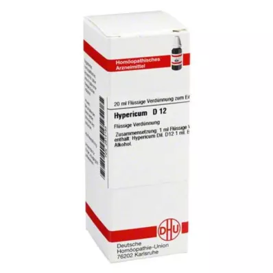 HYPERICUM D 12 Verdunning, 20 ml HYPERICUM D 12 Verdunning, 20 ml