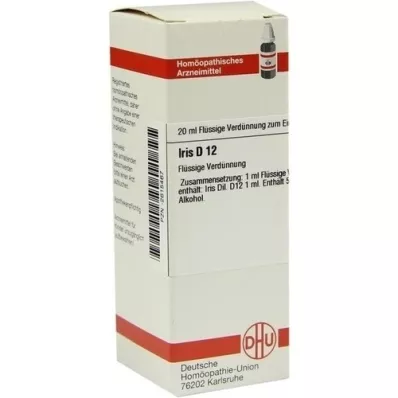 IRIS D12 verdunning, 20 ml IRIS D12 verdunning, 20 ml