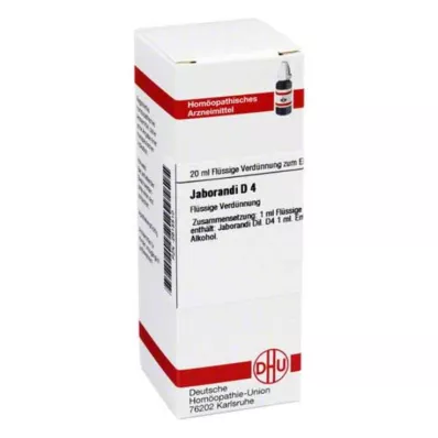 JABORANDI D 4 Verdunning, 20 ml