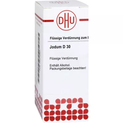 JODUM D 30 Verdunning, 20 ml JODUM D 30 Verdunning, 20 ml