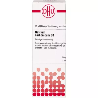 Natriumcarb D 4, 20 ml Natriumcarb D 4, 20 ml