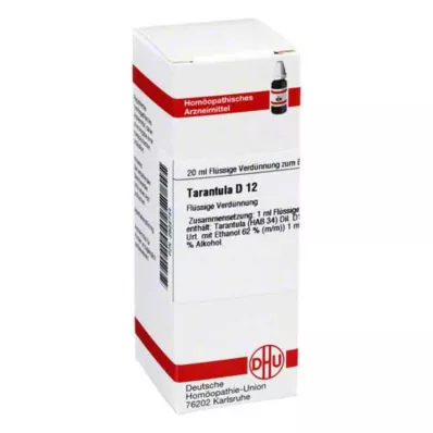 TARANTULA D 12 Verdunning, 20 ml TARANTULA D 12 Verdunning, 20 ml