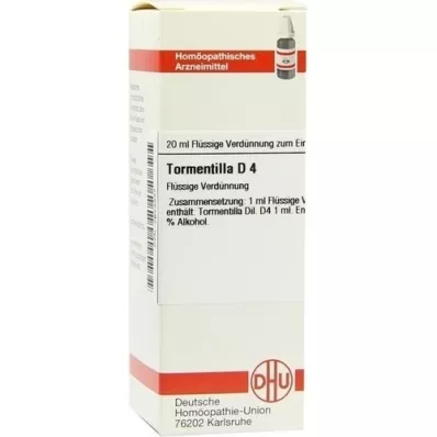Tormentilla D 4, 20 ml Tormentilla D 4, 20 ml