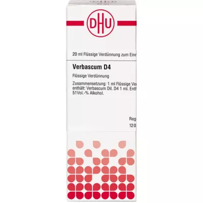 Verbascum D 4, 20 ml