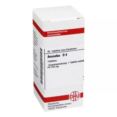 AESCULUS D 4 tabletten, 80 stuks