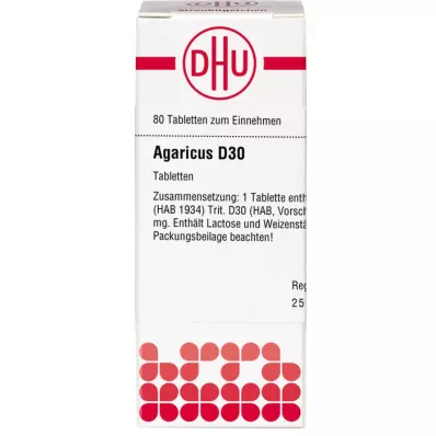 Agaricus D30, 80 st