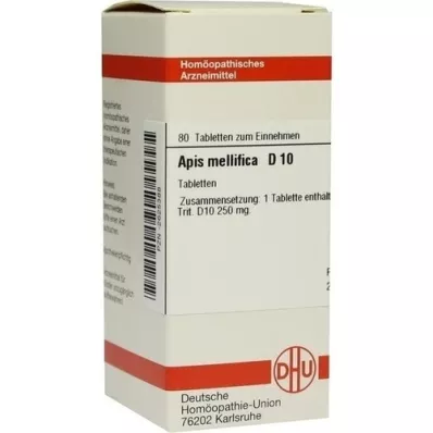 APIs Mellifica D10, 80 st