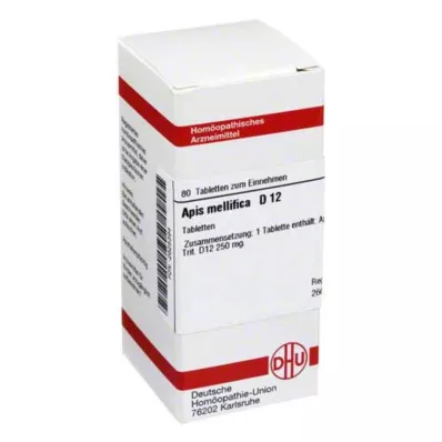 APIS MELLIFICA D 12 tabletten, 80 stuks APIS MELLIFICA D 12 tabletten, 80 stuks