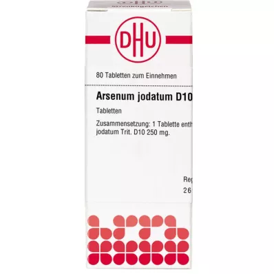 Arsenum Jodat D10, 80 st