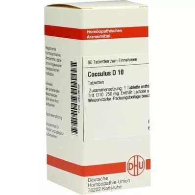 Cocculus D10, 80 st Cocculus D10, 80 st