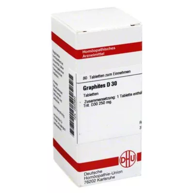 GRAPHITES D 30 tabletten, 80 stuks GRAPHITES D 30 tabletten, 80 stuks