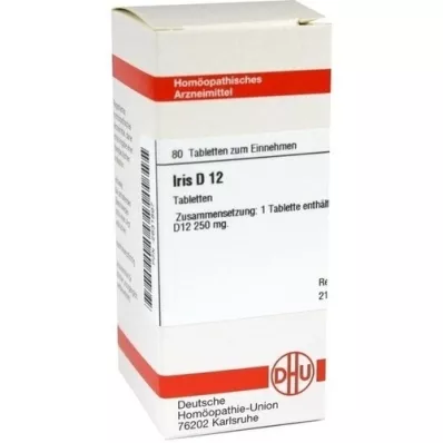 IRIS D 12 tabletten, 80 st