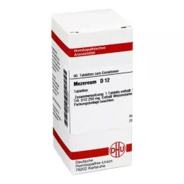 MEZEREUM D 12 tabletten, 80 stuks