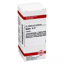OPIUM D 12 tabletten, 80 stuks