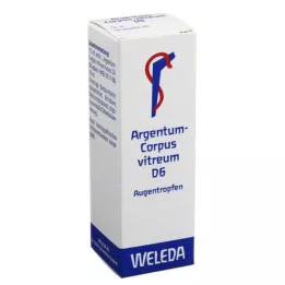 ARGENTUM CORPUS Vitreum D 6 oogdruppels, 10 ml