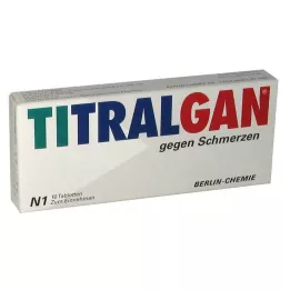 TITRALGAN Pijnstillende tabletten, 10 stuks