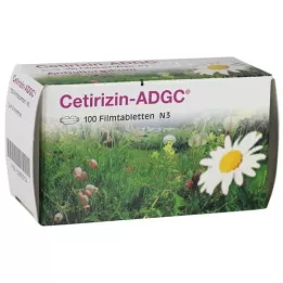 CETIRIZIN ADGC Film -gecoate tablets, 100 st