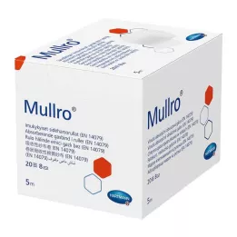 MULLRO Gaas 10 cmx5 m opgerold, 1 st