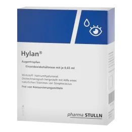 HYLAN 0,65 ml oogdruppels, 10 stuks