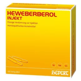 HEWEBERBEROL Injecteert Ampoules, 100 st