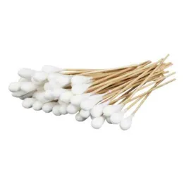Wattenstaafjes met wattenkop 15 cm groot, 50 stuks