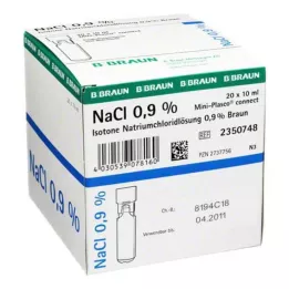 KOCHSALZLÖSUNG 0,9% Miniplasco Connect, 20X10 ml