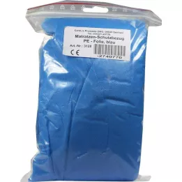 MATRATZEN SCHUTZBEZUG PE-Folie blauw, 1 stuk