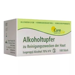 ALKOHOLTUPFER 3x6 cm steriel, 100 stuks