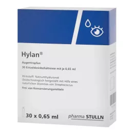 HYLAN 0,65 ml oogdruppels, 30 stuks
