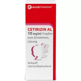 Cetirinine al 10 mg / ml druppels te nemen, 10 ml