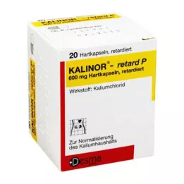 KALINOR retard P 600 mg harde capsules, 20 stuks
