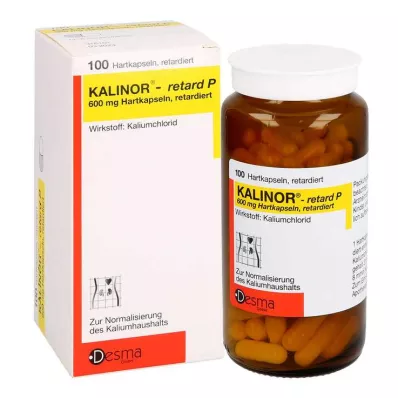 KALINOR retard P 600 mg harde capsules, 100 stuks KALINOR retard P 600 mg harde capsules, 100 stuks