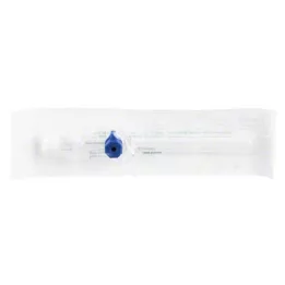 VASOFIX Bruin 22 G 25 mm blauw, 1 st