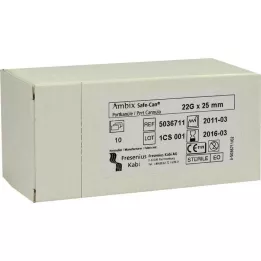 AMBIX Safe-Can Portpunkt.Kan.22 Gx25 mm recht, 10 stuks