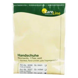 Handschoenen van katoendraad groot, 2 st