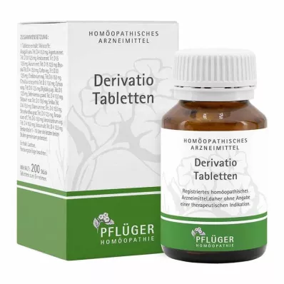 DERIVATIO Tabletten, 200 stuks DERIVATIO Tabletten, 200 stuks
