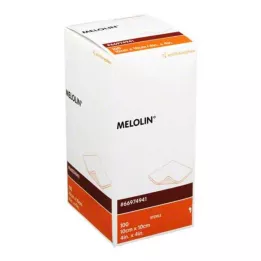 MELOLIN 10x10 cm wondverbanden steriel, 100 stuks