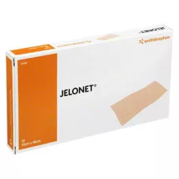 JELONET Paraffine gaas 10x40 cm steriel, 10 stuks