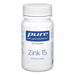 PURE ENCAPSULATIONS Zink 15 Zinkpicolinaatcapsules, 60 stuks