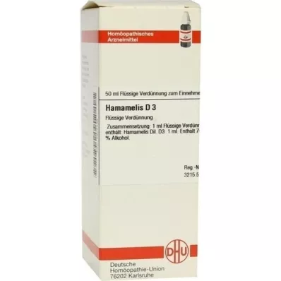 Hamamelis d 3, 50 ml