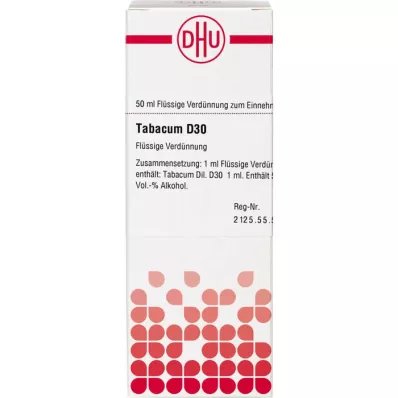 TABACUM D 30 Verdunning, 50 ml TABACUM D 30 Verdunning, 50 ml