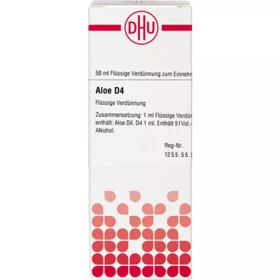 Aloë D 4, 50 ml Aloë D 4, 50 ml